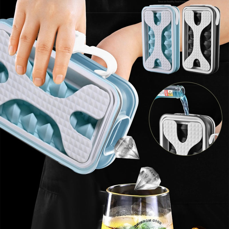 2-in-1 Portable Ice Ball Mold & Water Bottle